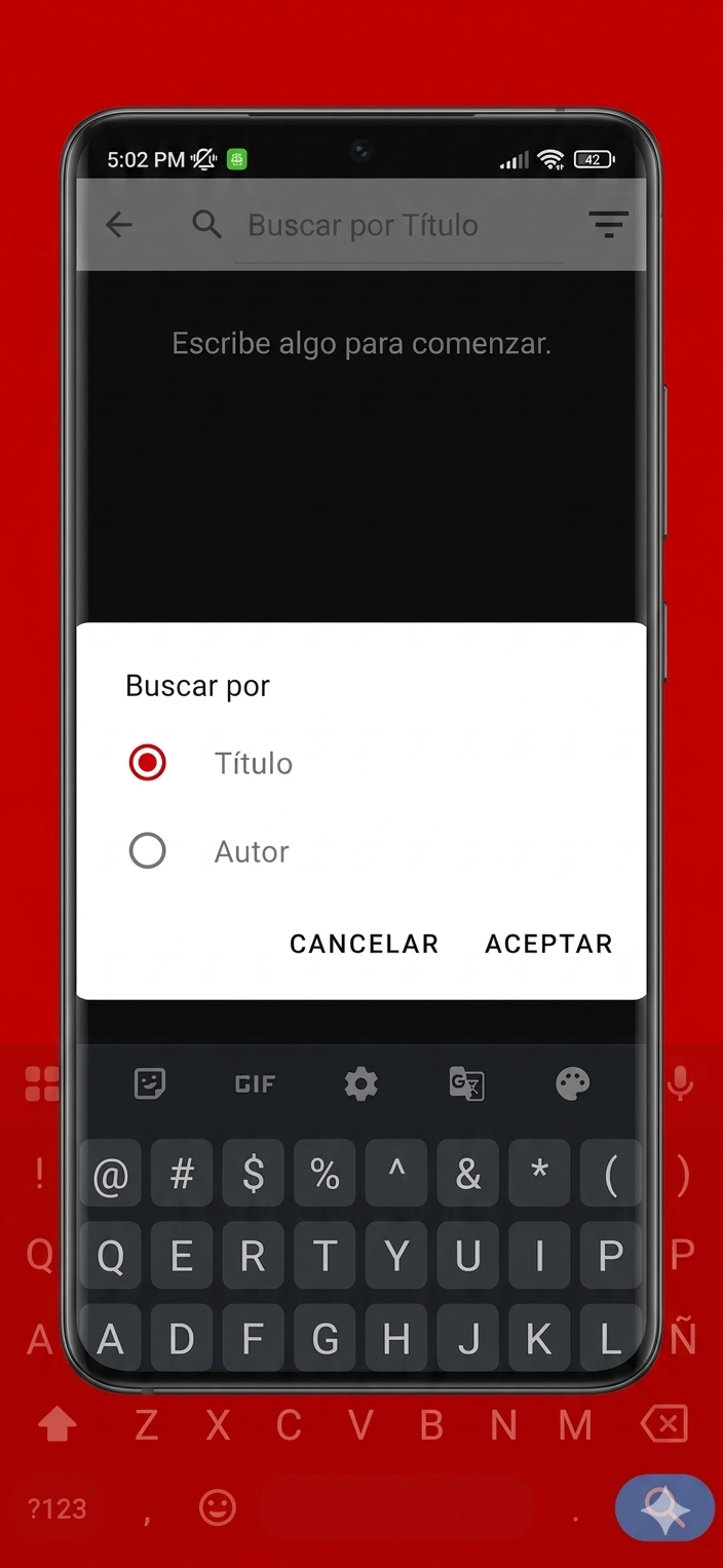 2.- Busca tu próximo libro